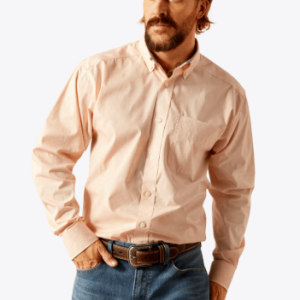 Wrinkle Free Ashton Classic Fit Shirt - Pink