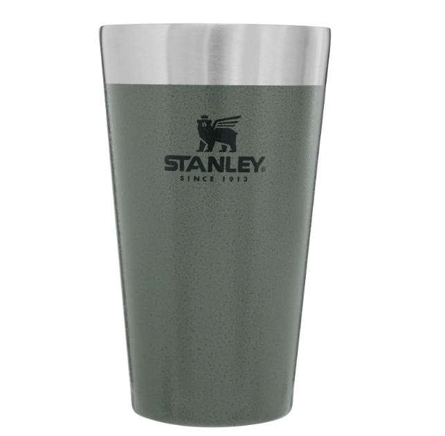 Adventure Stacking Beer Pint | 16 OZ - Hammertone Green