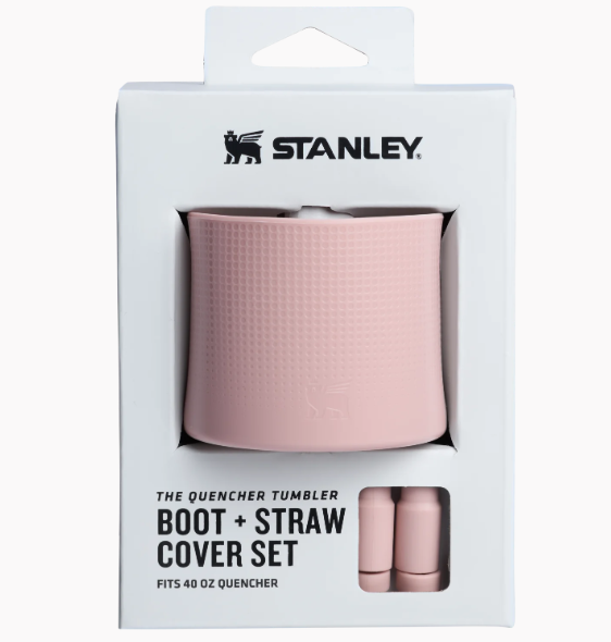 Stanley Quencher Boot and Straw Cover Set | 40oz - Pink Dusk