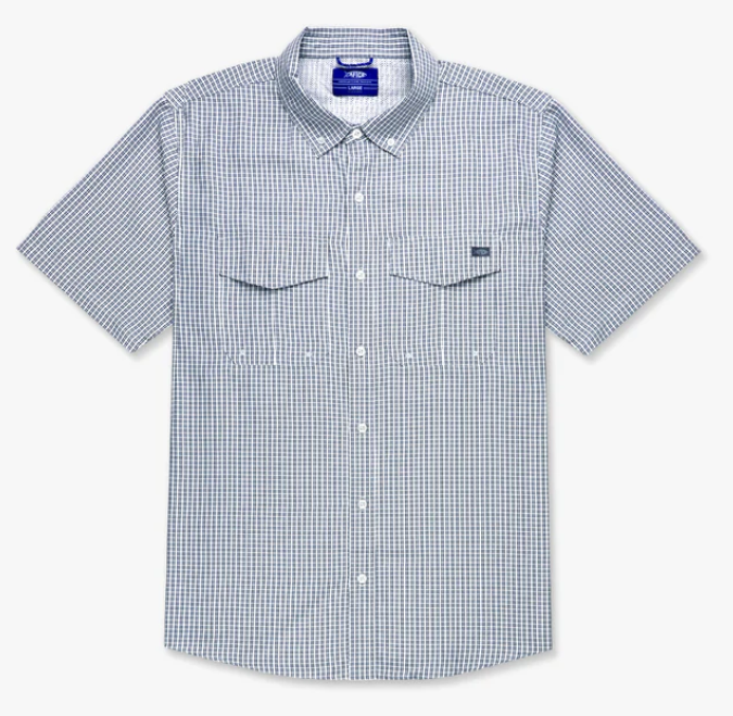Sirius Tech SS Vented Fishing Shirt - Naval