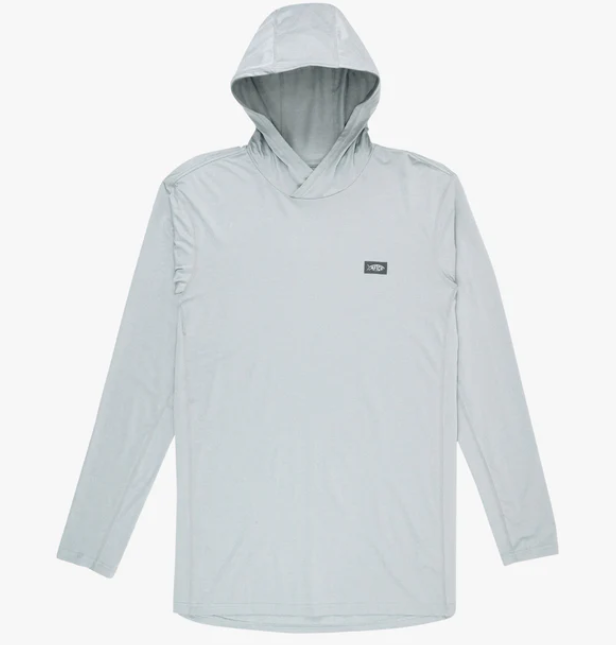 Air-O Mesh Hooded Fishing Shirt - Harbor Gray Heather