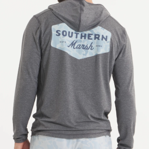 FieldTec™ Ultralight Hoodie - Retro Camo - Midnight Gray