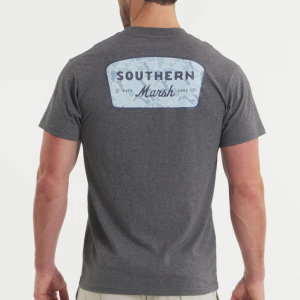 Branding - Retro Camo Tee - Midnight Gray