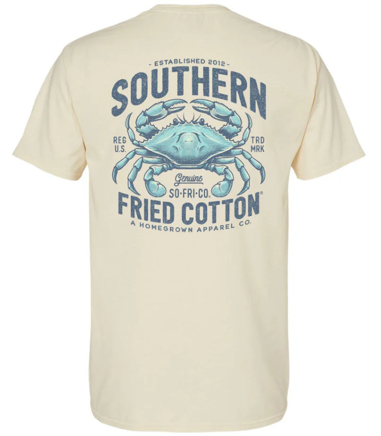 Salty Blue Crab - Parchment