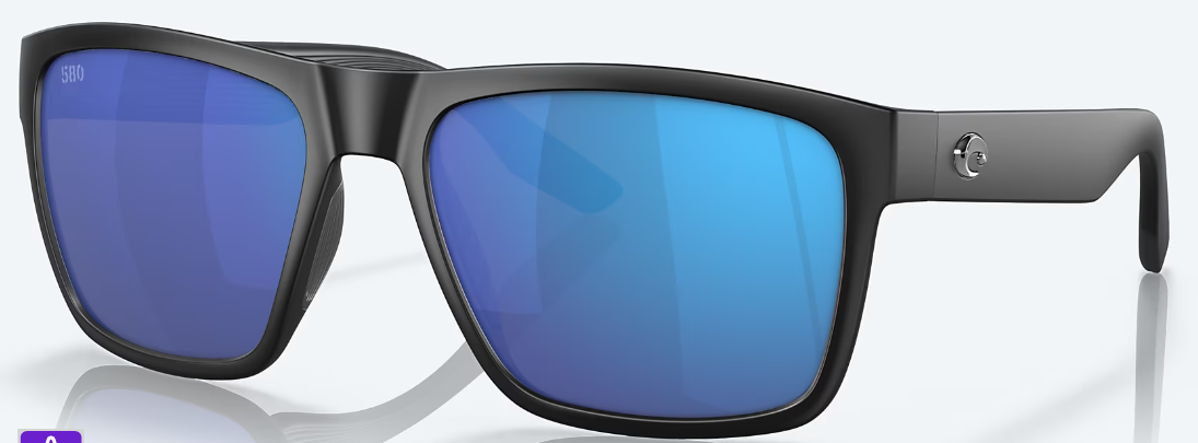 Paunch XL Matte Black Blue Mirror 580G