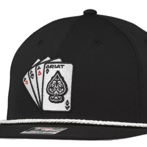 Ariat Aces Rope Hat - Black