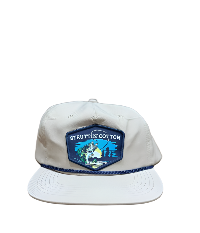 Early Riser Patch Rope Hat - Khaki