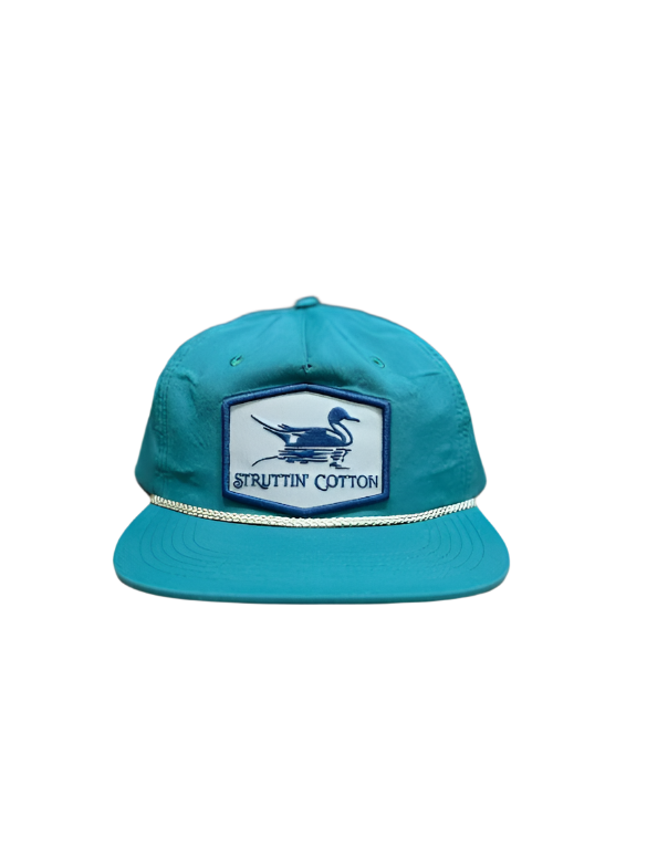 Pintail Patch Rope Hat - Mallard Green