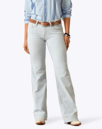 Perfect Rise Jordyn Trouser Jeans - Ice