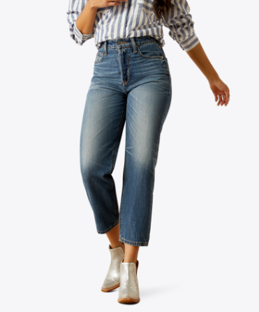 Ultra High Rise Tomboy Relaxed Jazmine Straight Leg Jeans