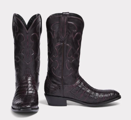 Charles :: Black Cherry Ultra Belly Caiman