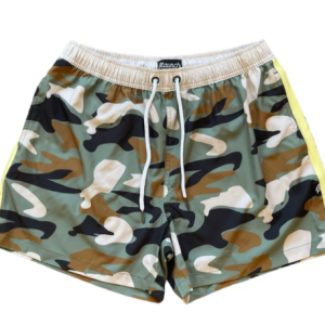 Street To Swim Shorts - Natural Camo