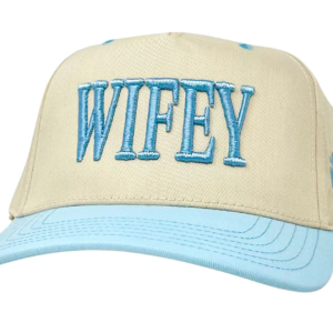 MHC Wifey trucker Hat - Powder Blue/Natural