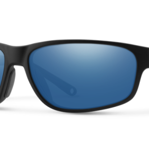 Redding 2 Matte Black + ChromaPop Glass Polarized Blue Mirror Lens