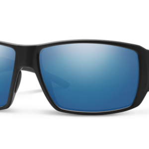 Guide's Choice Matte Black + ChromaPop Polarized Blue Mirror Lens