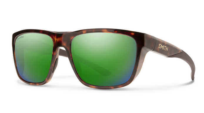 Barra Tortoise + ChromaPop Glass Polarized Green Mirror Lens