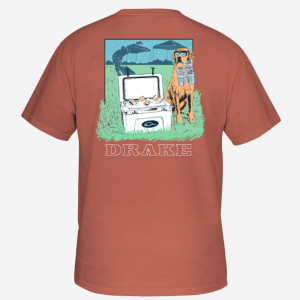 Tailgate Cooler Cotton T-Shirt - Terra Cotta