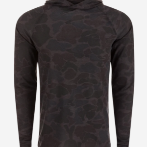 Hunter Creek Bamboo Long Sleeve Hoodie - Old School Black