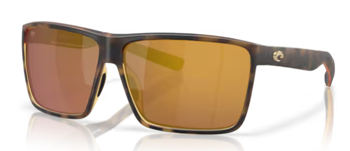 Rincon Matte Tortoise Gold Mirror 580G