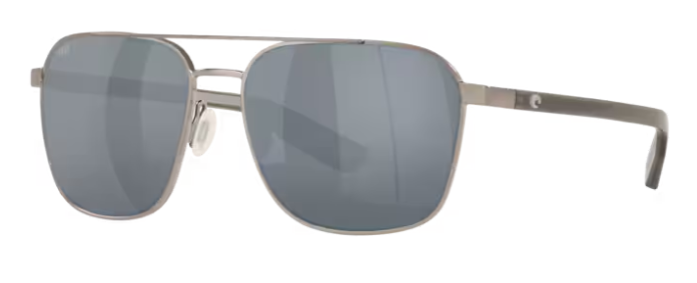 Wader Brushed Gunmetal Gray Silver Mirror 580P