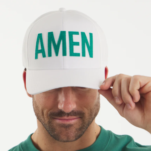 Champions Hat - Amen - White