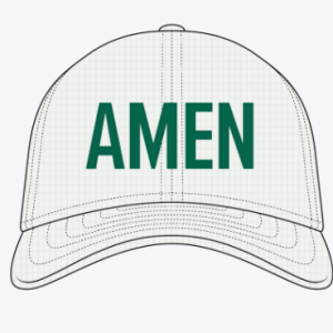 Youth Champions Hat - Amen - White