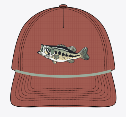 Youth Ensenada Rope Hat - Wildlife - Bass