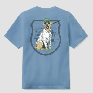 Youth Whos Your Caddy Tee SS - Nautical Blue