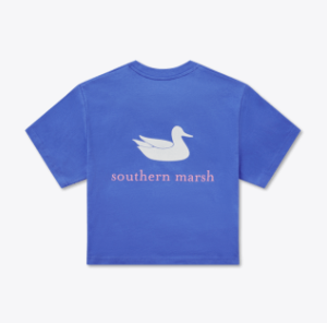 SouthernClassics™ Comfort Tee - Authentic - Dark Bluebonnet