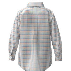 Youth Smaford Check LS Button Up - Some Beach