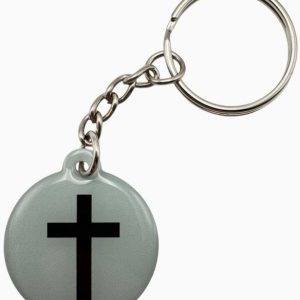 Tap To Pray™ - Prayer Tag Keychains - Mint + Cross