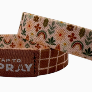 Tap To Pray™ Wristbands - Prairie & Plaid