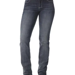 Wrangler Women's Straight Leg Jeans - MS Wash