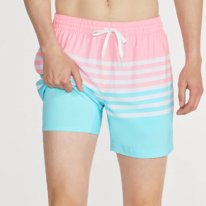 The On The Horizons 5.5" Lined Swim Trunk