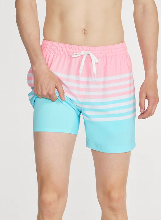 The On The Horizons 5.5" Lined Swim Trunk