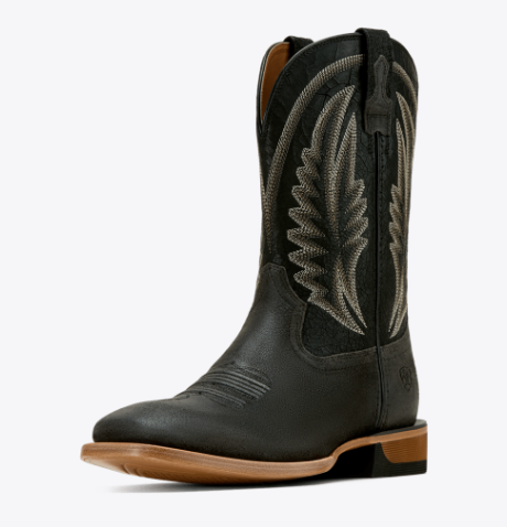 Sidewinder Wide Square Toe Cowboy Boot - Girzzle Grey
