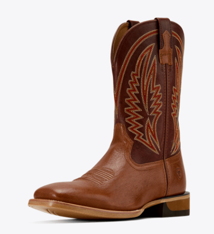 Sidewinder Wide Square Toe Cowboy Boot - Glory Tan