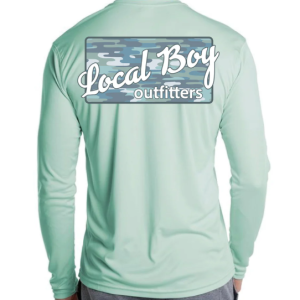 Blue Bayou Plate Performance Shirt - Seagrass