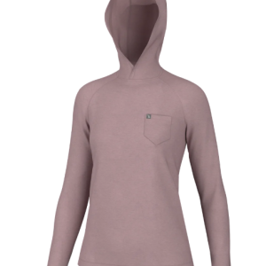 LG Heather-Blend Hoodie - Blush