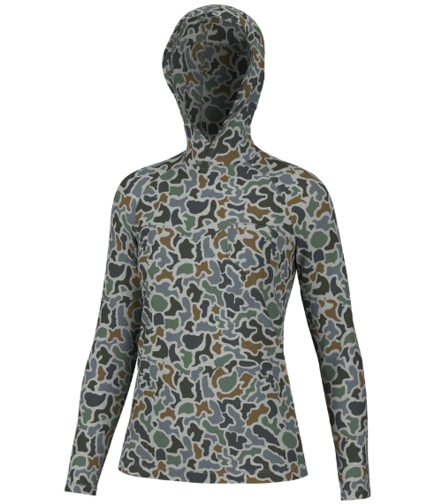 LG Heather-Blend Hoodie - Localflage Bluff