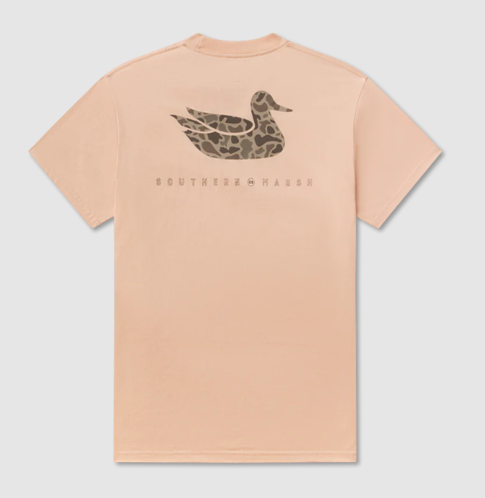 SEAWASH™ Tee - Retro Duck Originals - Terracotta