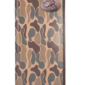 Brown Old School Camo Roper Wallet - Lab Concho