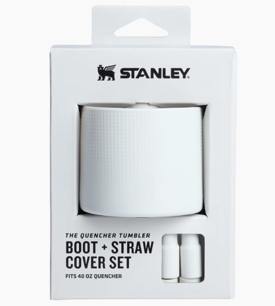 Stanley Quencher Boot and Straw Cover Set - Pale Stone