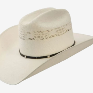White Horse Straw Hat - Natural