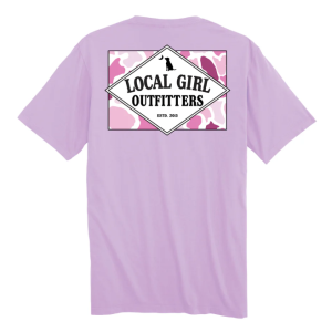 LG Founder's Flag Pink LCF SS Tee - Orchid
