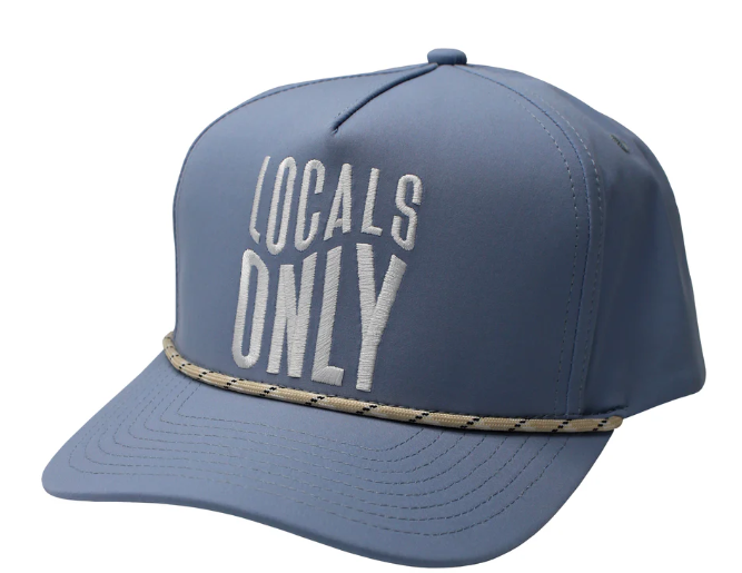 LG Beach Waves Rope Hat - Stone Blue