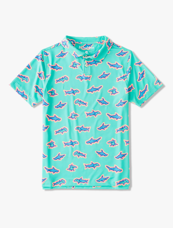 Boy's Performance Polo - The Apex Swimmers