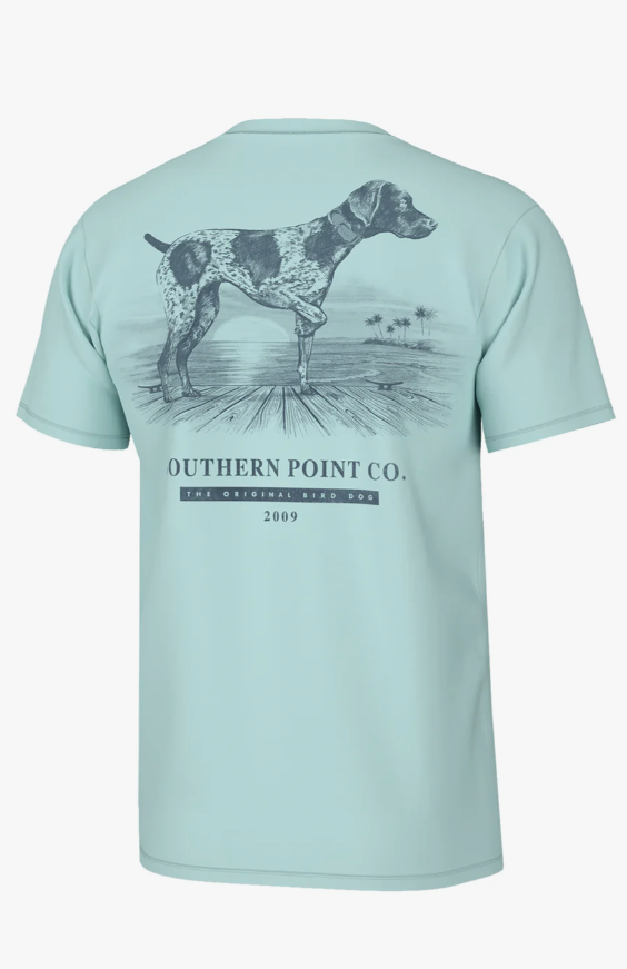 Beachin Greyton Short Sleeve Tee - Pool Water