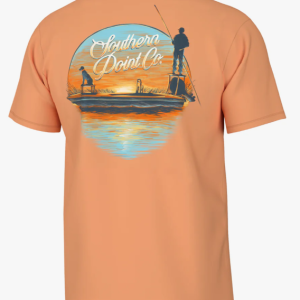 Skiff Skipper Short Sleeve Tee - Tangerine