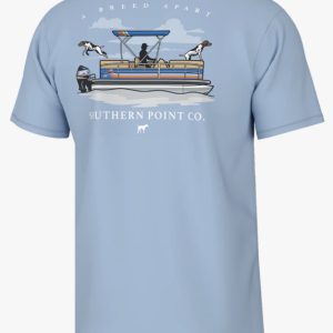 Pointer Pontoon Short Sleeve Tee - Sky